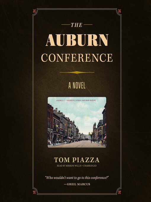 Title details for The Auburn Conference by Tom Piazza - Wait list